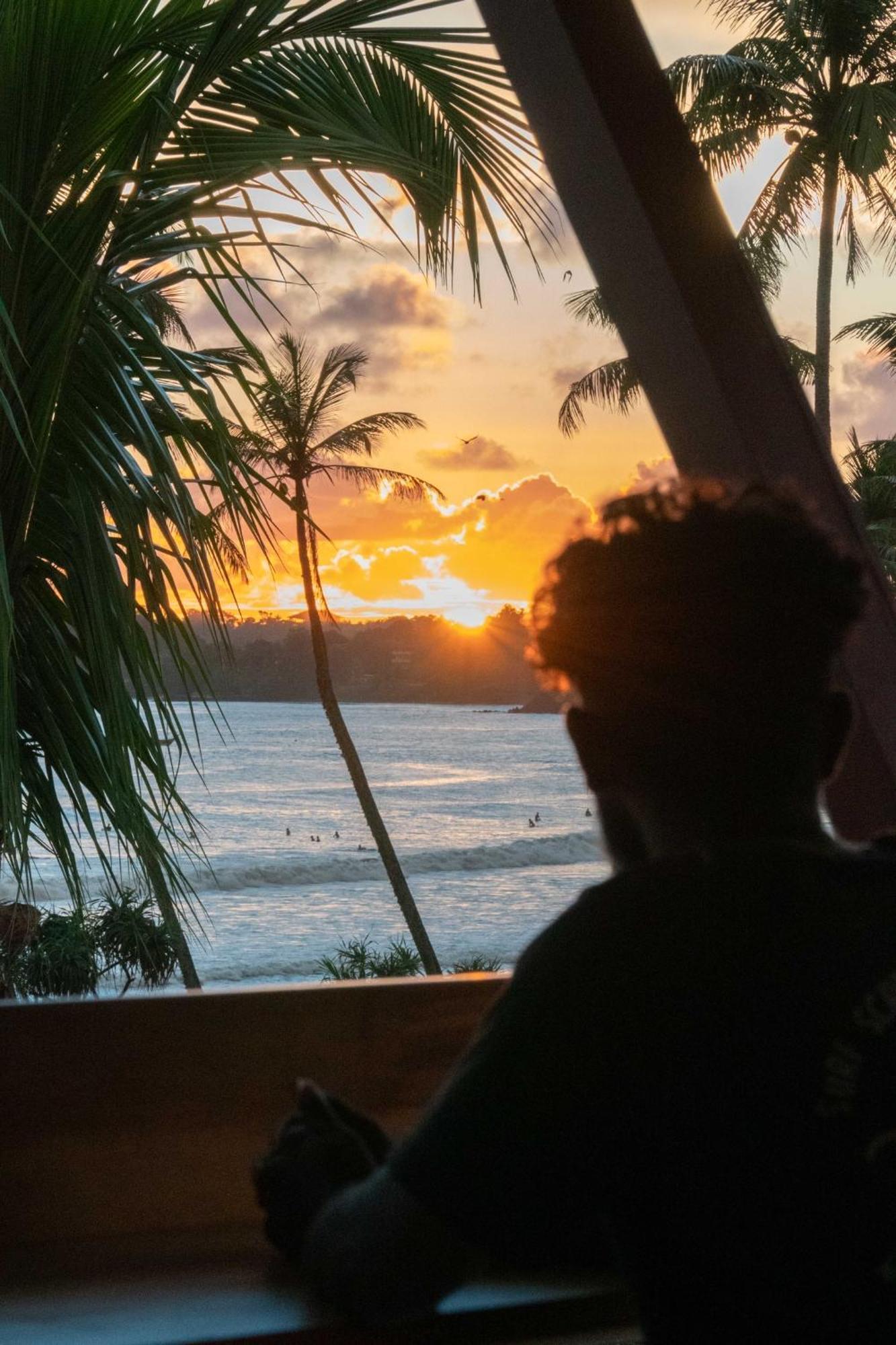 Lucky'S Surf Camp Bed & Breakfast Weligama Eksteriør bilde