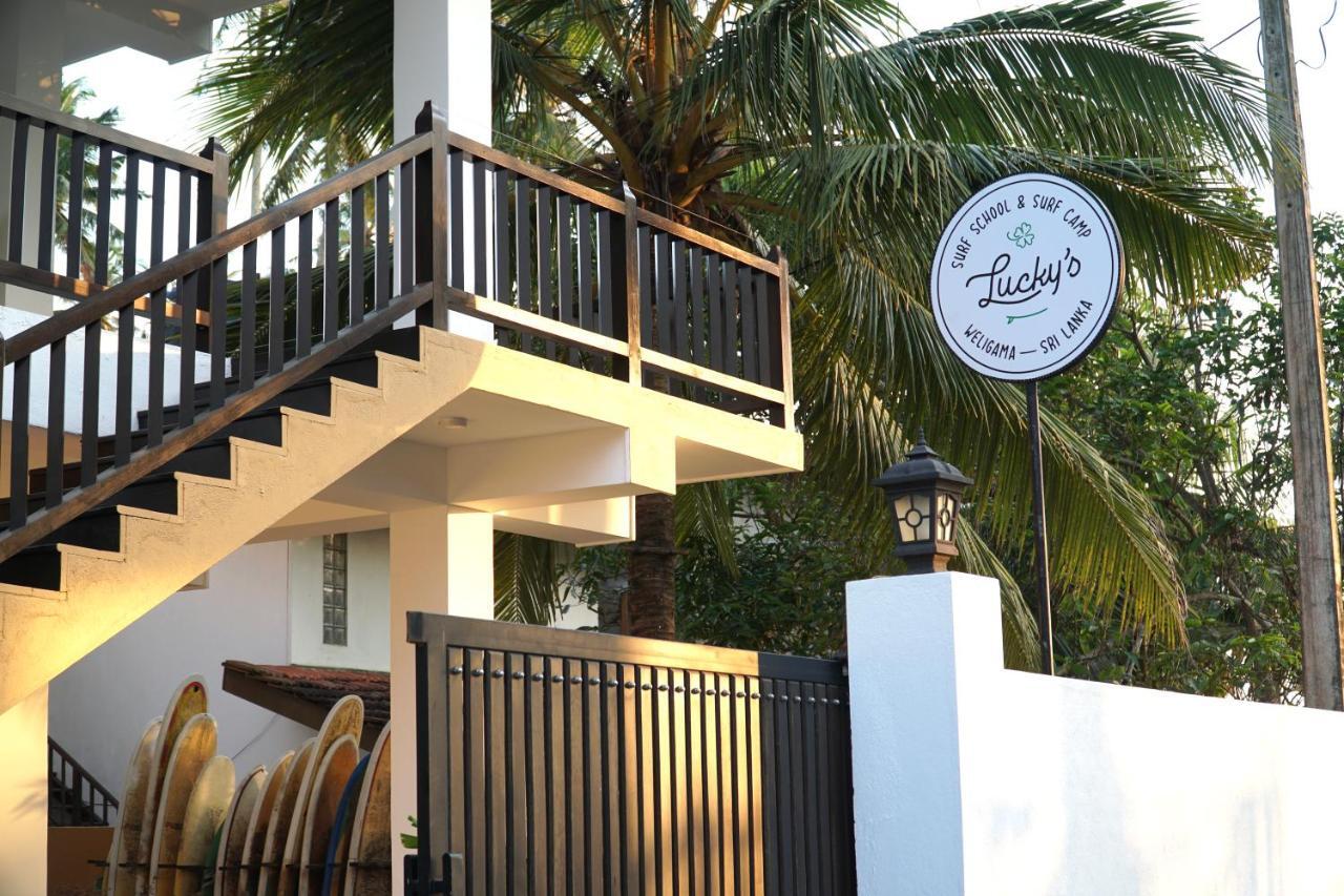 Lucky'S Surf Camp Bed & Breakfast Weligama Eksteriør bilde